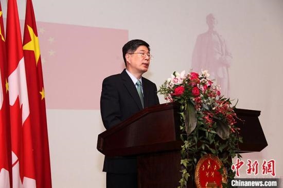資料圖：中國駐加大使叢培武。<a target='_blank' href='/'>中新社</a>記者 余瑞冬 攝