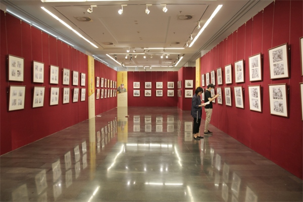 展覽現(xiàn)場(chǎng)。出版社供圖