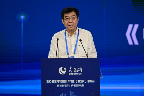 社會科學(xué)文獻(xiàn)出版社社長王利民。人民網(wǎng)記者 于凱攝