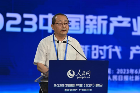 中央網(wǎng)信辦網(wǎng)絡(luò)綜合治理局副局長李云峰。人民網(wǎng)記者 于凱攝