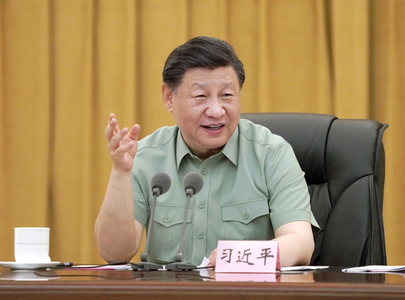 2023年7月26日，習(xí)近平到西部戰(zhàn)區(qū)空軍視察。