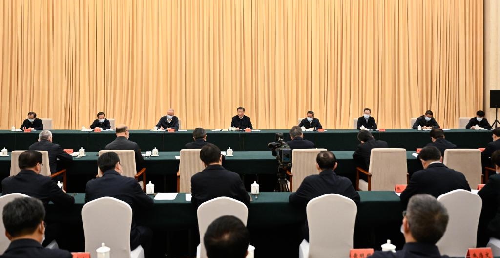 2023年5月11日至12日，習近平總書記在河北考察，主持召開深入推進京津冀協(xié)同發(fā)展座談會并發(fā)表重要講話。新華社記者 李學仁 攝