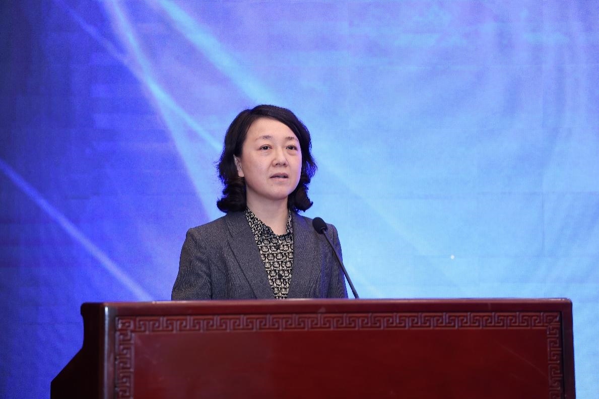 中華全國新聞工作者協(xié)會黨組成員、書記處書記吳兢致辭。主辦方供圖