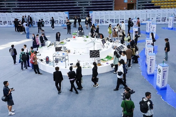 入圍決賽作品成果展。北京建筑大學(xué)供圖
