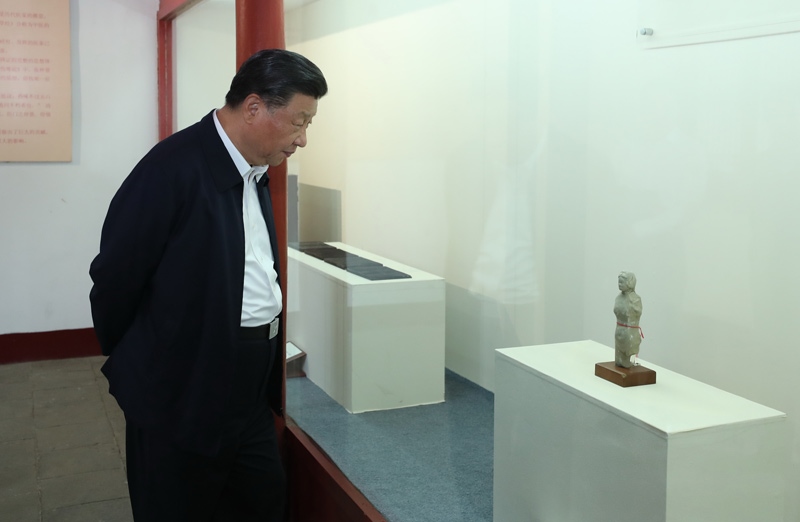 2021年5月12日，習近平總書記在河南省南陽市考察東漢醫(yī)學家張仲景的墓祠紀念地醫(yī)圣祠。