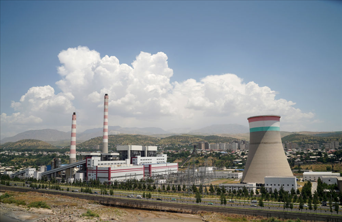 杜尚別2號熱電廠（2024年6月22日攝）。