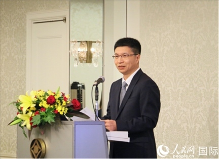 深圳市委常委、組織部部長(zhǎng)程步一致辭。人民網(wǎng) 許可攝