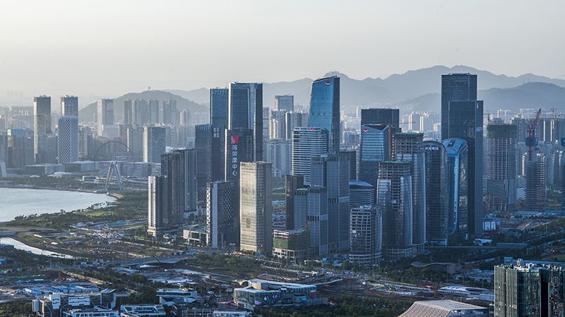 圖為深圳前海城市風(fēng)光。
