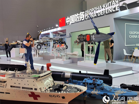 俄羅斯“軍隊-2024”國際軍事技術論壇現(xiàn)場。人民網(wǎng)記者 于宏建攝