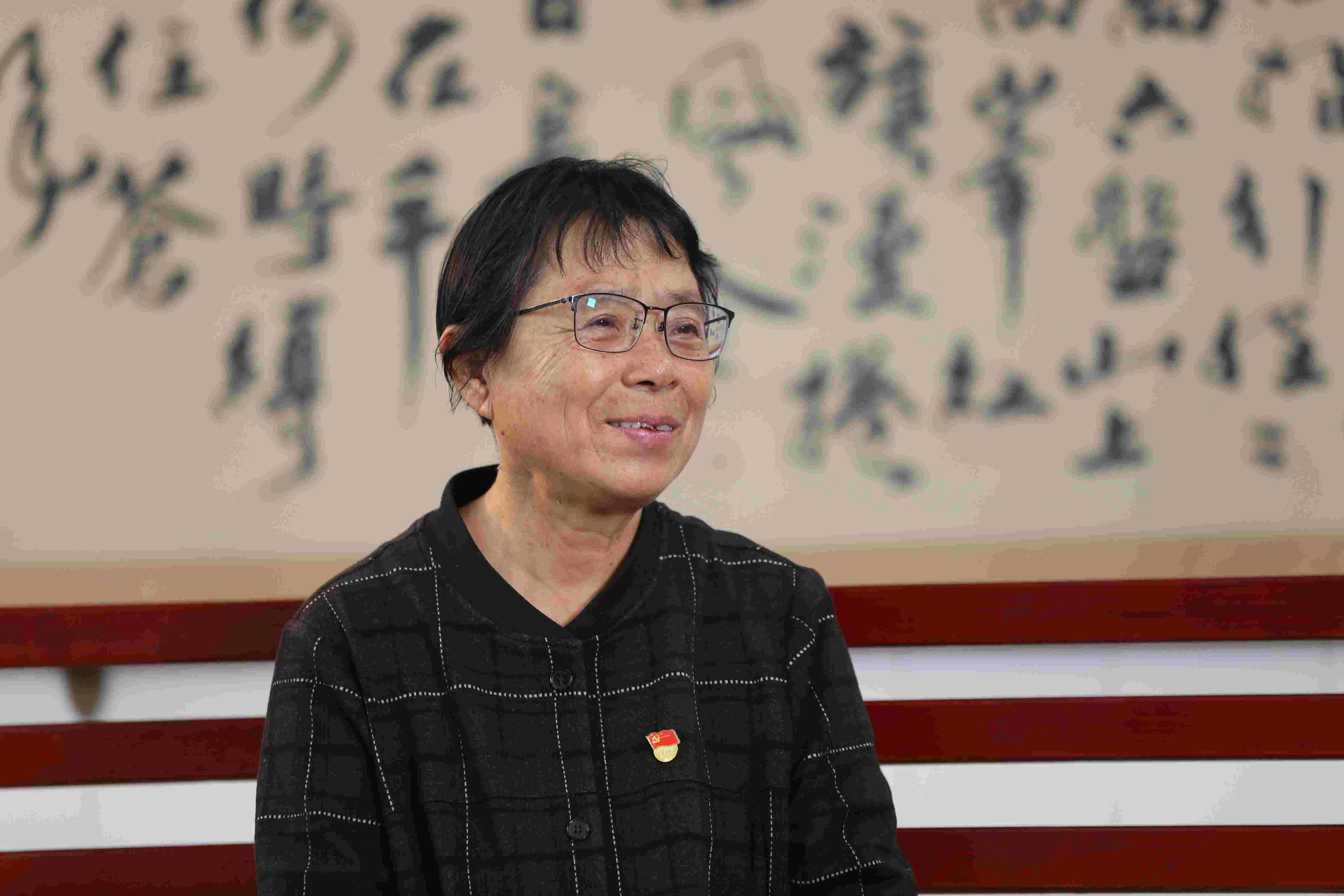 張桂梅。人民網(wǎng)記者 李發(fā)興攝