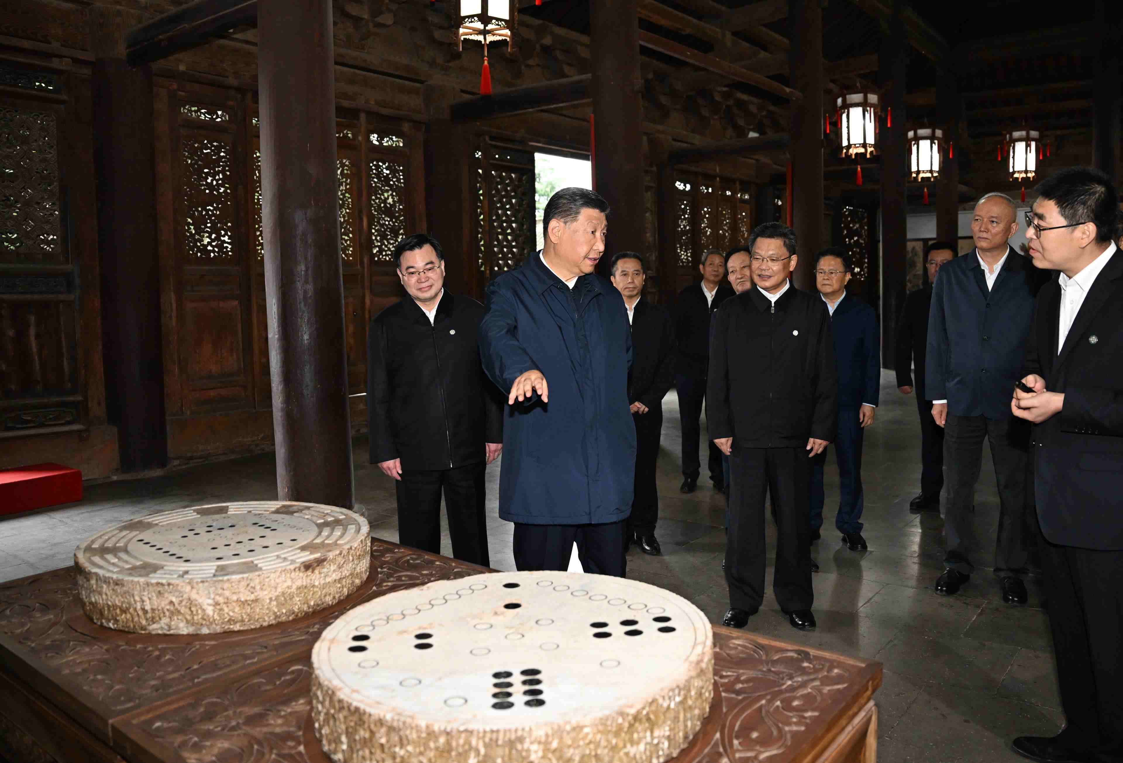 2024年9月10日，習(xí)近平總書記在甘肅天水考察了全國(guó)重點(diǎn)文物保護(hù)單位伏羲廟。