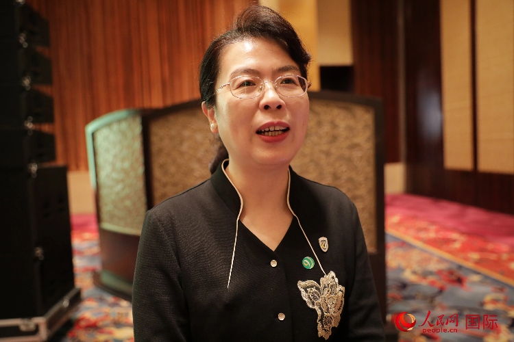 北京外國語大學(xué)亞洲學(xué)院院長、中國馬來研究中心主任蘇瑩瑩教授接受人民網(wǎng)采訪。人民網(wǎng) 王婧攝
