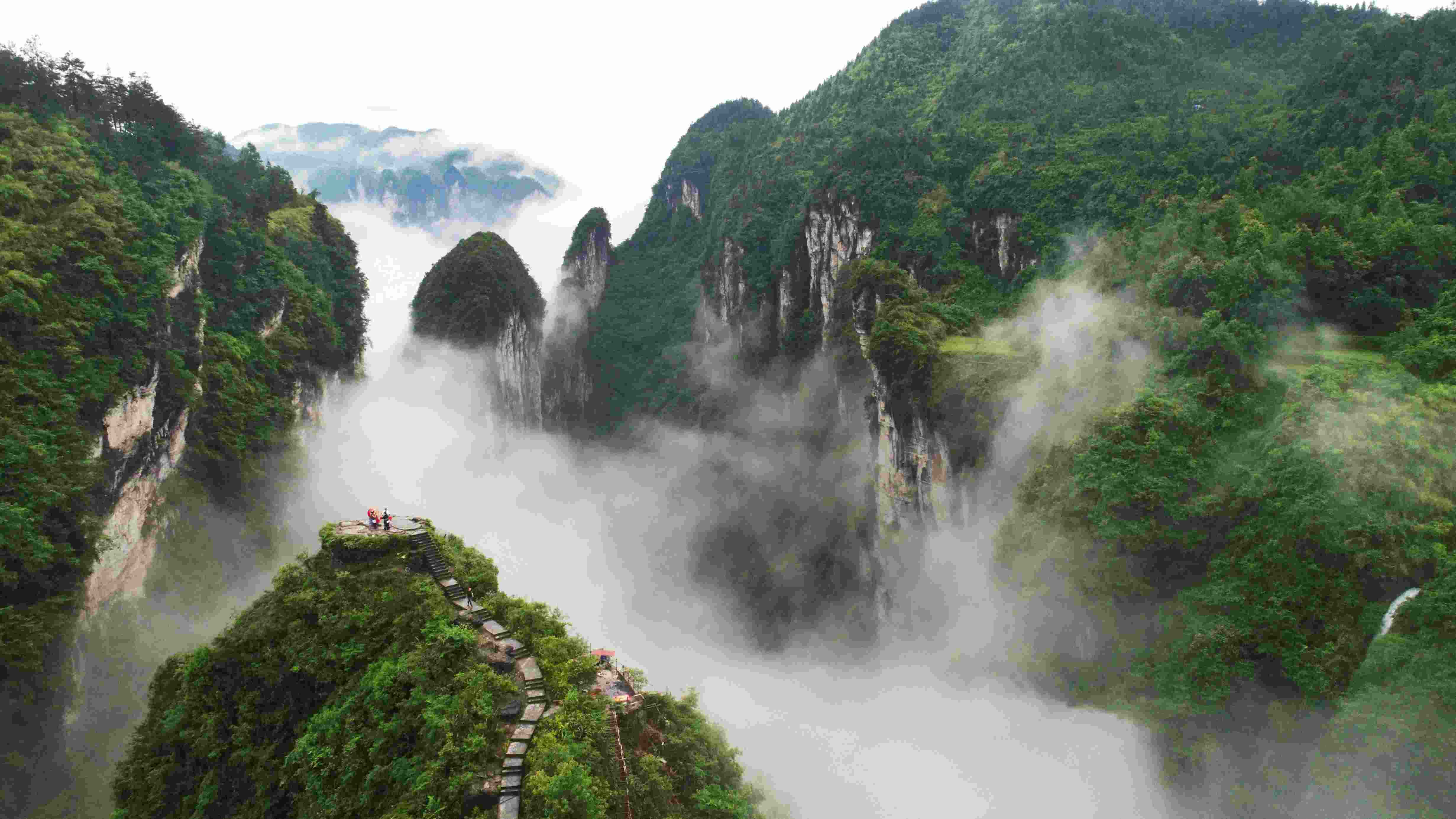 湖南矮寨國家森林公園。受訪者供圖