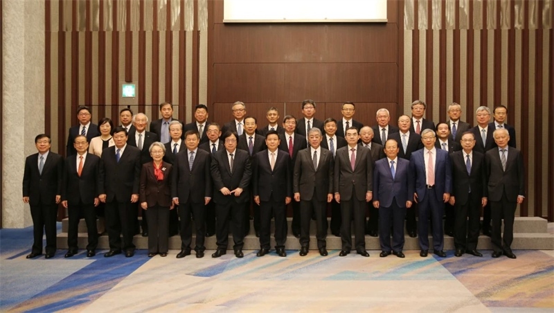 開(kāi)幕式前中日主要與會(huì)嘉賓合影。主辦方供圖