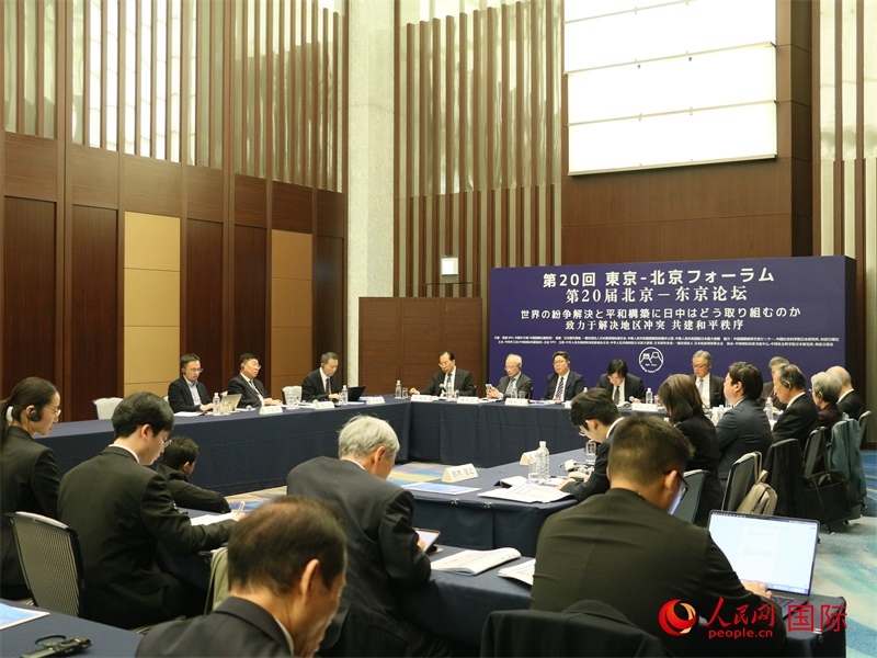 和平秩序分論壇現(xiàn)場(chǎng)。人民網(wǎng) 許可攝