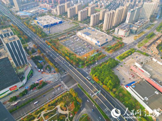 崇川區(qū)北大街便民商圈。人民網(wǎng)記者 王繼亮攝