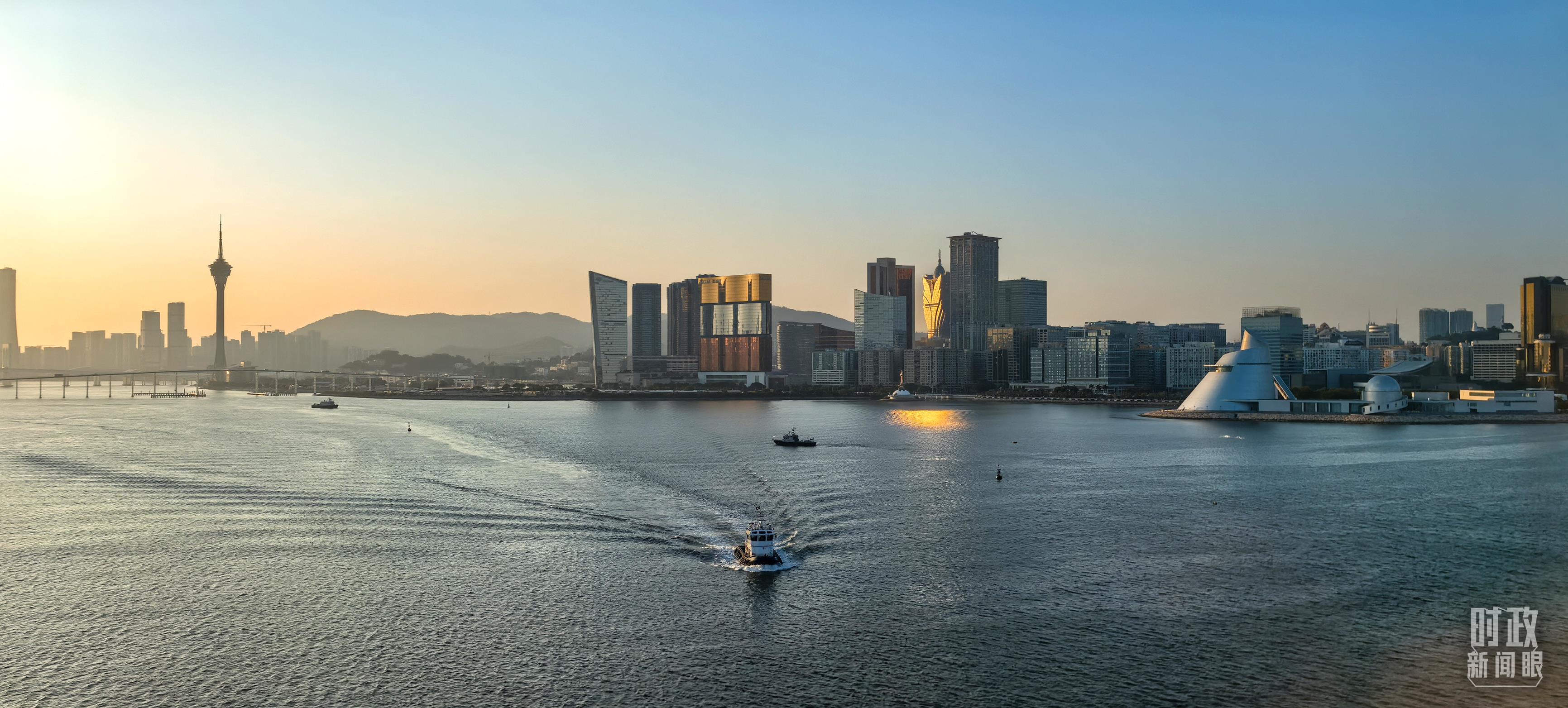 △澳門風(fēng)光。（總臺(tái)央視記者王子杭拍攝）