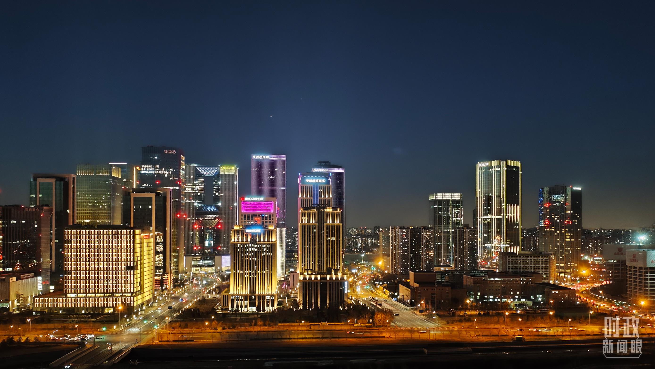 △北京麗澤商務(wù)區(qū)。（總臺(tái)央視記者薛冠南拍攝）