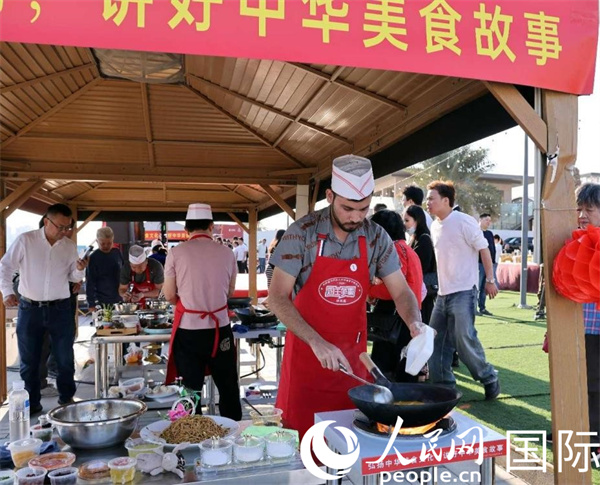 參賽一景。人民網(wǎng)記者管克江攝