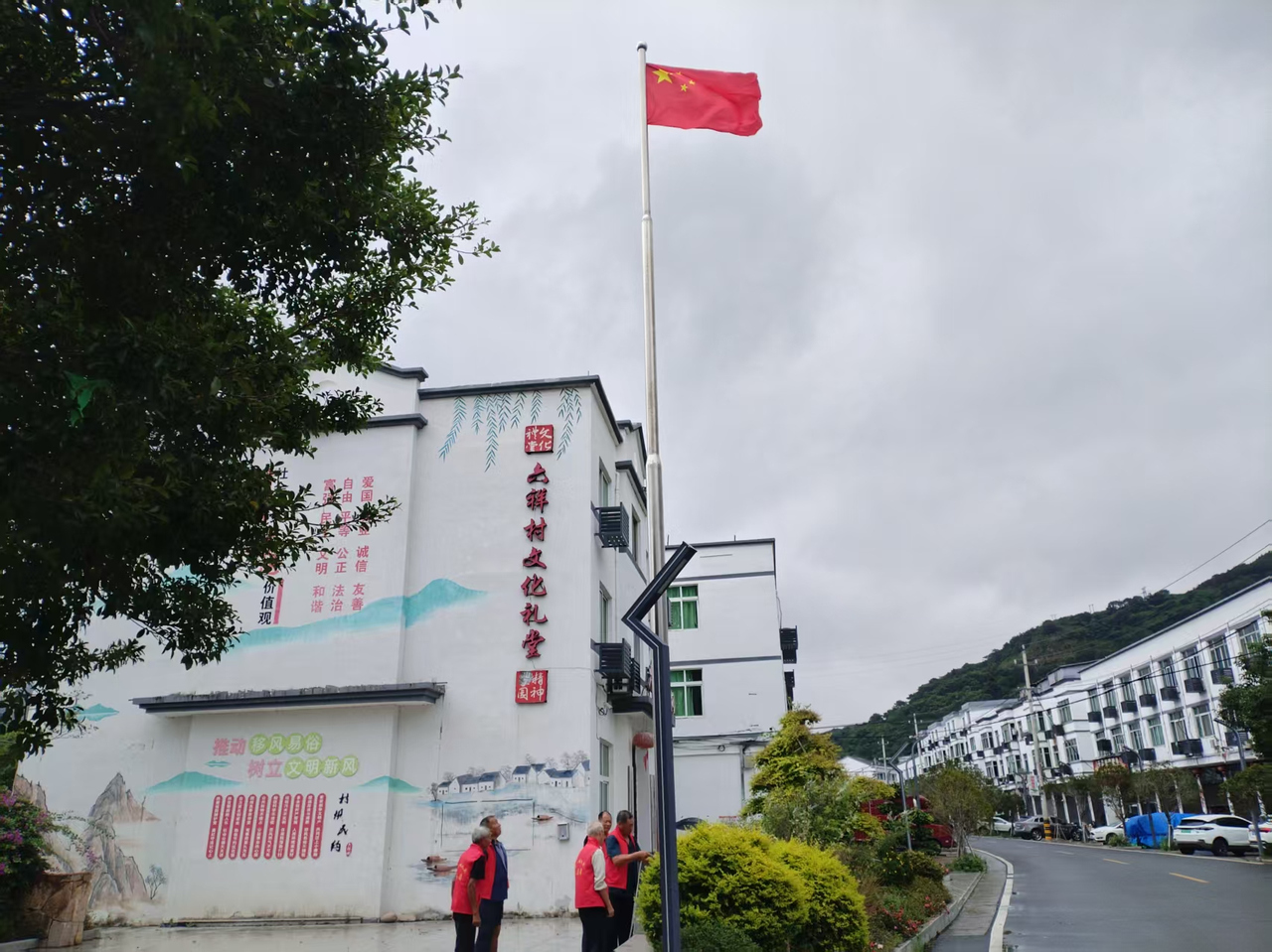 永興村一景（永興現(xiàn)為六祥行政村下的自然村之一）。蒼南縣金鄉(xiāng)鎮(zhèn) 供圖