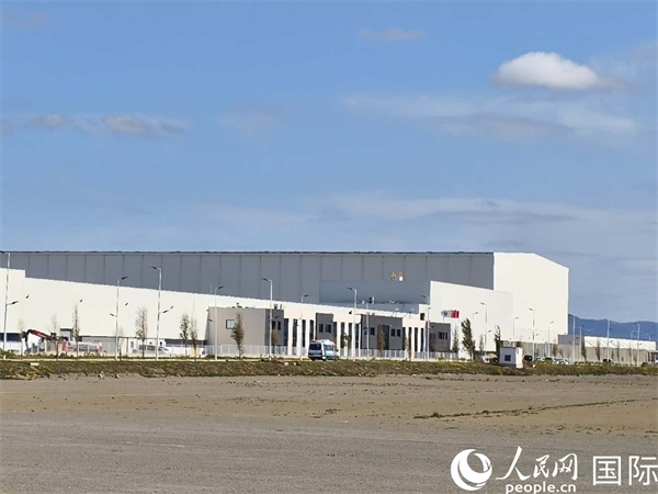 科技城內(nèi)已經(jīng)建成的工廠。人民網(wǎng)記者 黃培昭攝