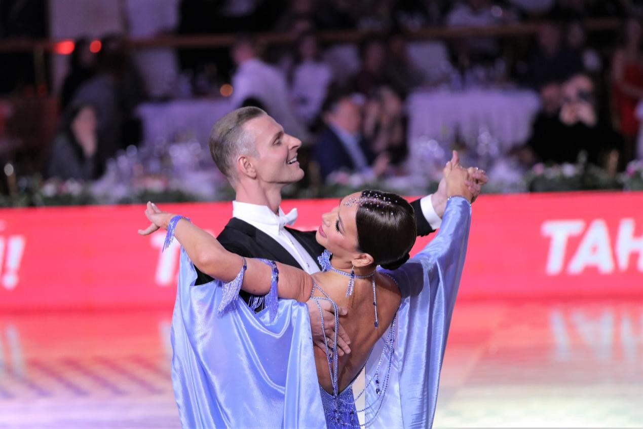 第七屆“克里姆林宮杯”國標舞錦標賽現(xiàn)場。于子恒攝