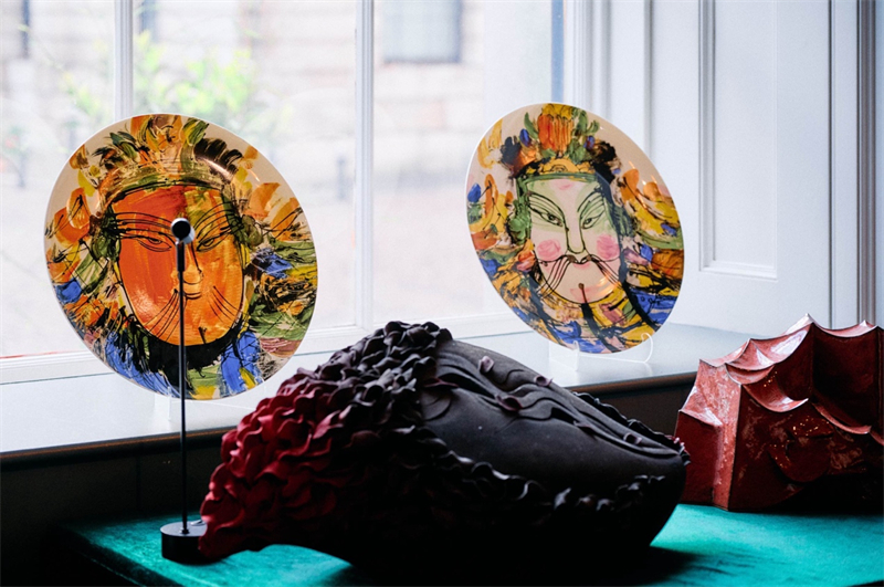 倫敦手工周中國(guó)館展品。楊浩鵬攝