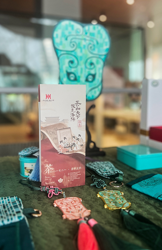 洛陽非遺展示區(qū)。中國駐大阪旅游辦事處供圖