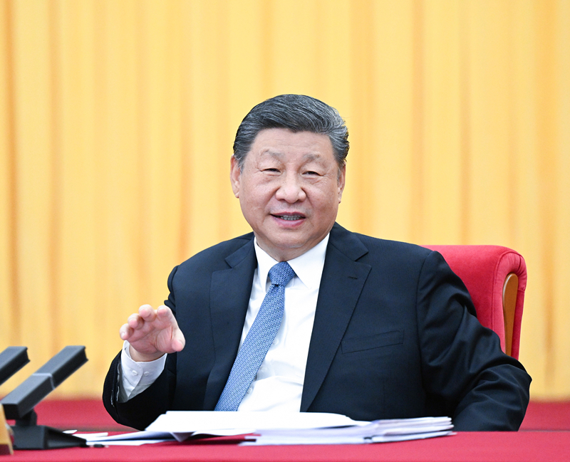 2025年3月6日，習(xí)近平總書記看望參加全國(guó)政協(xié)十四屆三次會(huì)議的民盟、民進(jìn)、教育界委員，并參加聯(lián)組會(huì)。